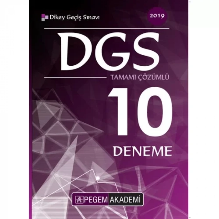 PEGEM DGS 10 DENEME ÇÖZÜMLÜ 2019