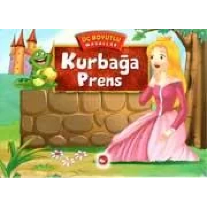 KURBAĞA PRENS ÜÇ BOYUTLU MASALLAR - BEYAZ BALİNA