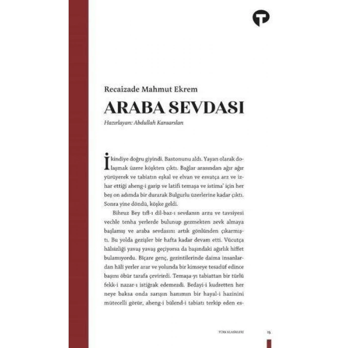 ARABA SEVDASI-TURKUVAZ