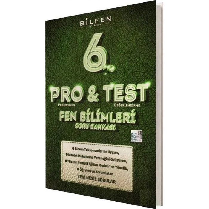 BİLFEN 6.SINIF FEN BİLİMLERİ PRO TEST SORU BANKASI