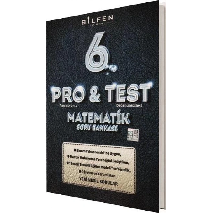 BİLFEN 6.SINIF MATEMATİK PRO TEST SORU BANKASI