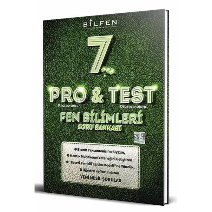 BİLFEN 7.SINIF FEN BİLİMLERİ PRO TEST SORU BANKASI