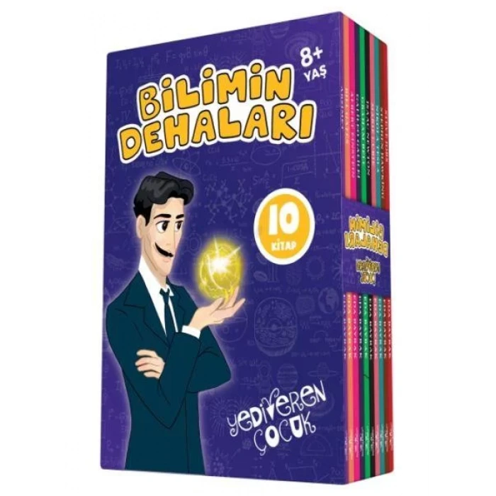 BİLİMİN DEHALARI SETİ 10 KİTAP - YEDİVEREN