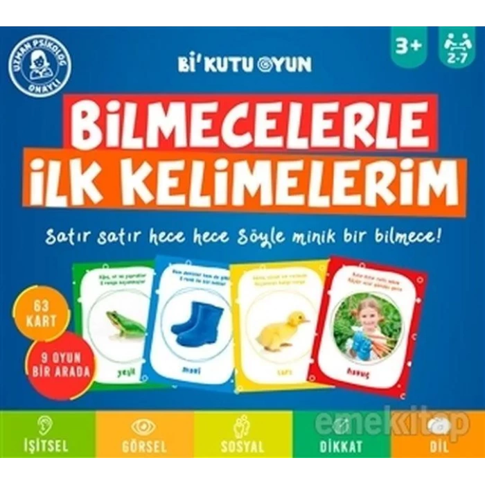 BİLMECELERLE İLK KELİMELERİM - TİMAŞ