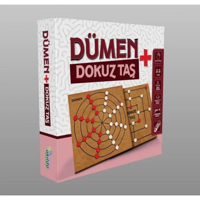 DÜMEN DOKUZ TAŞ - AKILDA ZEKA OYUNLARI
