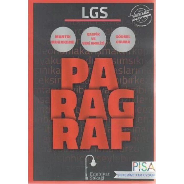 EDEBİYAT SOKAĞI 8.SINIF LGS PARAGRAF