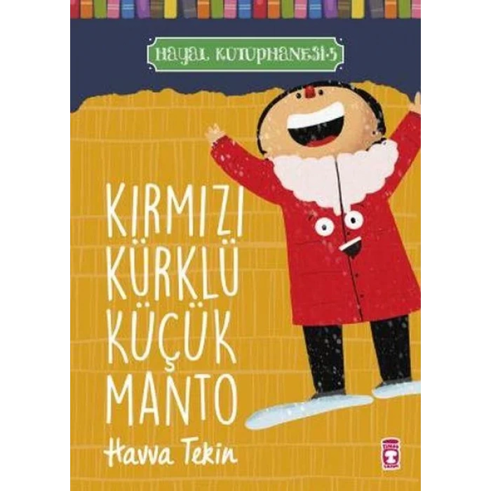 KIRMIZI KÜRKLÜ KÜÇÜK MANTO - TİMAŞ