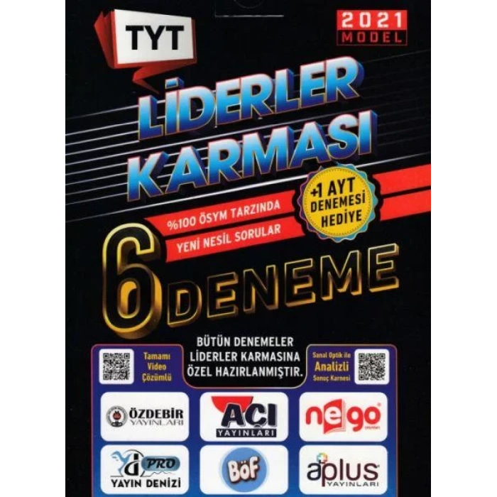 LİDERLER KARMASI TYT 6 DENEME