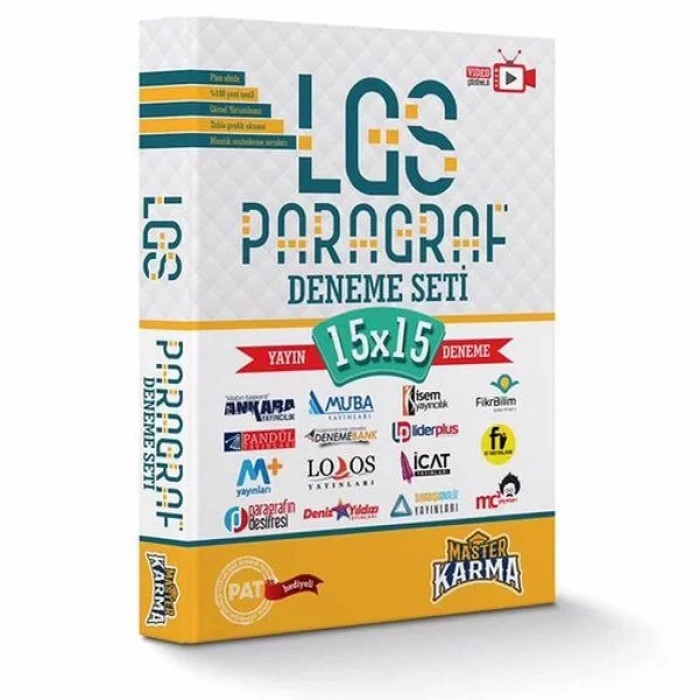 MASTER KARMA LGS PARAGRAF DENEME SETİ