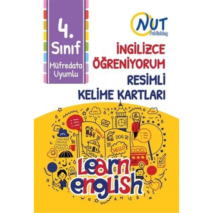 NUT 4.SINIF İNGİLİZCE RESİMLİ KELİME KARTLARI