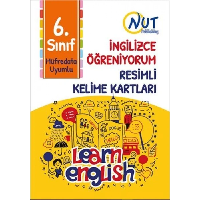 NUT 6.SINIF İNGİLİZCE RESİMLİ KELİME KARTLARI