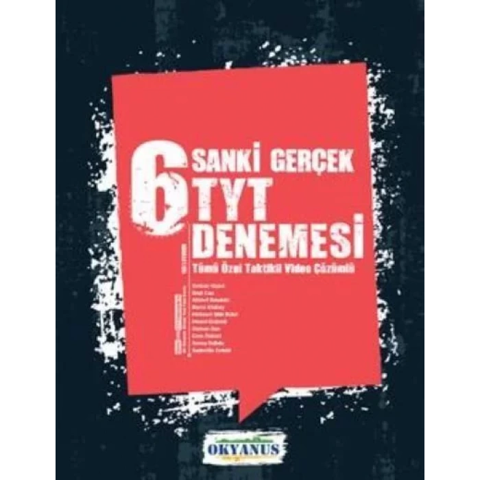 OKYANUS TYT 6 DENEME