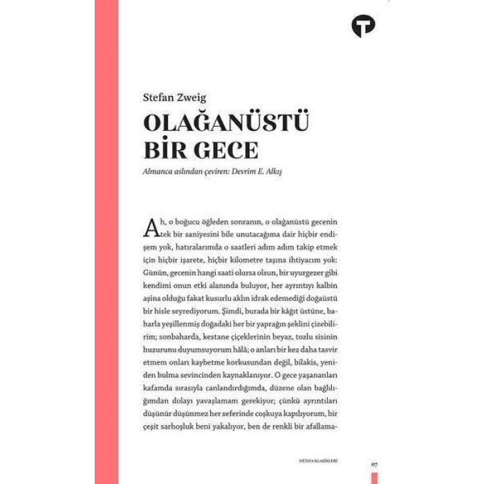 OLAĞANÜSTÜ BİR GECE-TURKUVAZ