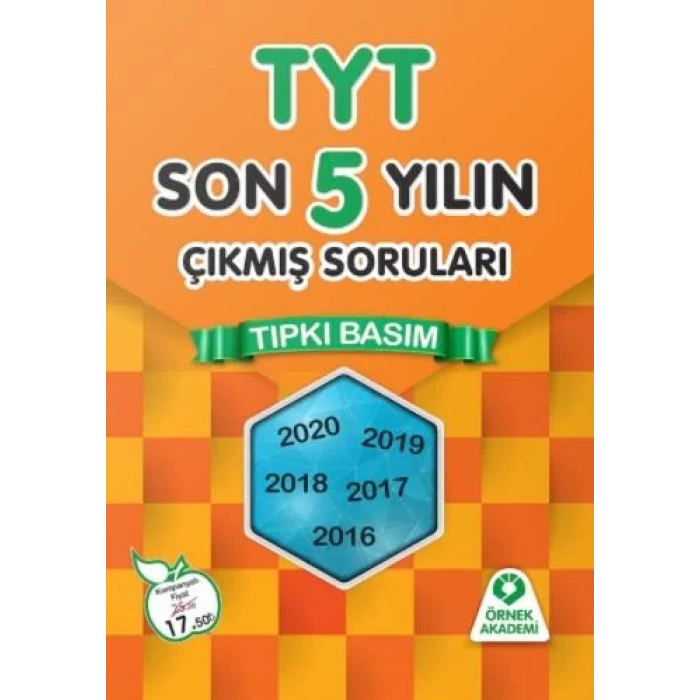 ÖRNEK AKADEMİ TYT SON 5 YILIN ÇIKMIŞ SORULARI