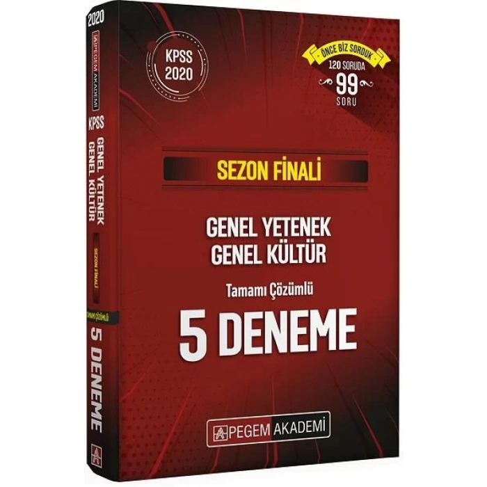 PEGEM GKGY 5 DENEME (2020)
