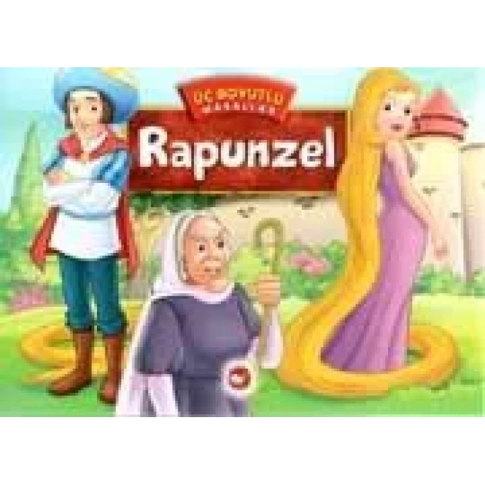 RAPUNZEL ÜÇ BOYUTLU MASALLAR - BEYAZ BALİNA