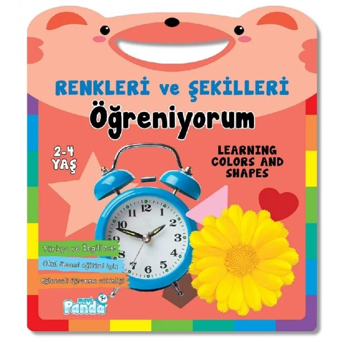 RENKLERİ VE ŞEKİLLERİ ÖĞRENİYORUM -  MAVİ PANDA