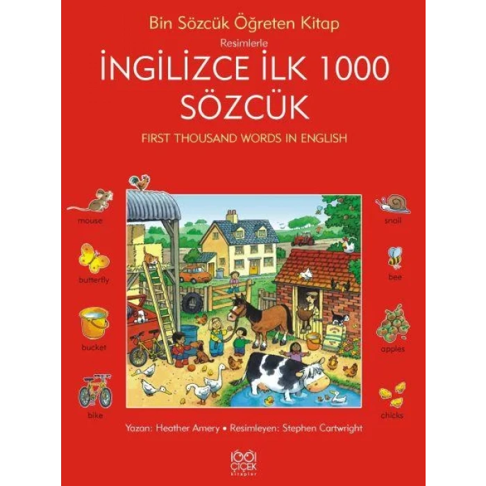 RESİMLERLE İNGİLİZCE İLK 1000 SÖZCÜK - 1001 ÇİÇEK