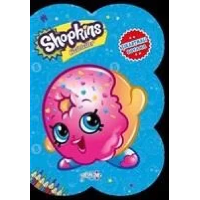 SHOPKİNS ÇIKARTMALI BOYAMA MAVİ - YAKAMOZ