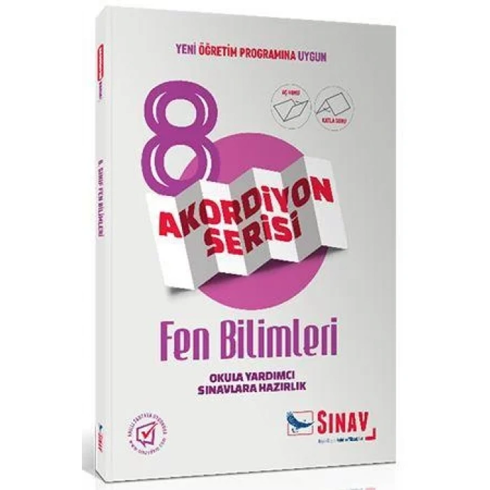 SINAV 8. SINIF FEN BİLİMLERİ AKORDİYON SERİSİ