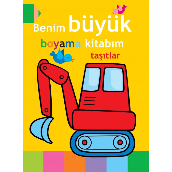 TAŞITLAR BENİM BÜYÜK BOYAMA KİTABIM-PARILTI