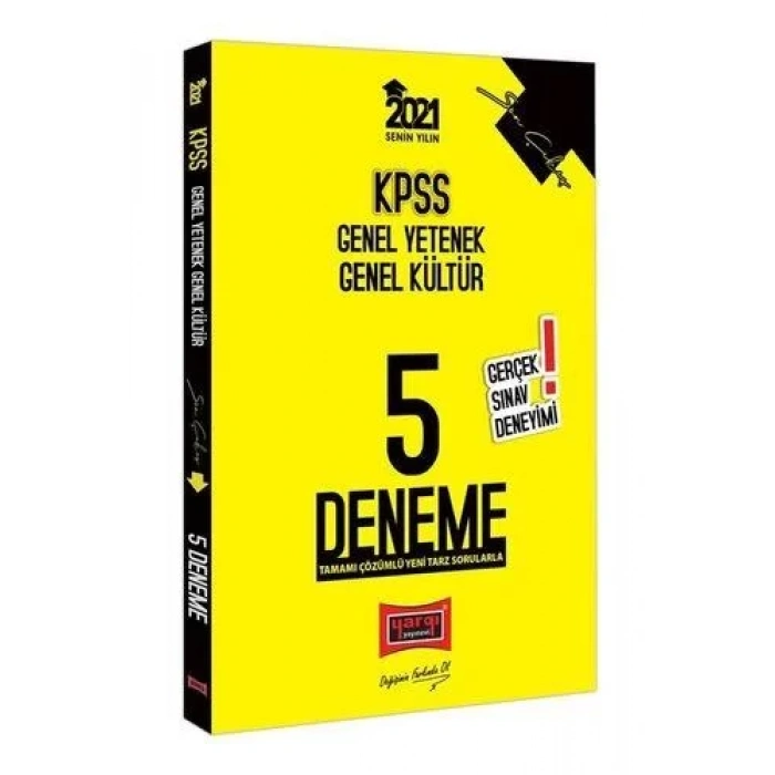 YARGI KPSS 2021  GY GK 5 DENEME