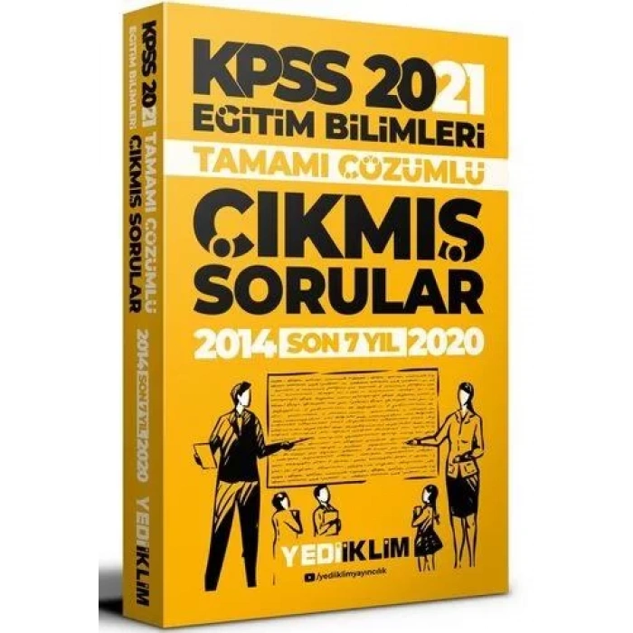 YEDİİKLİM KPSS 2021 ÇÖZÜMLÜ SON 7 YIL ÇIKMIŞ SORU
