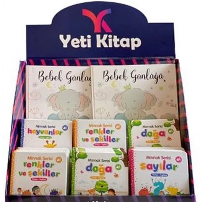 YETİ BEBEK KİTAPLARI STANDI ( 45 KİTAP )