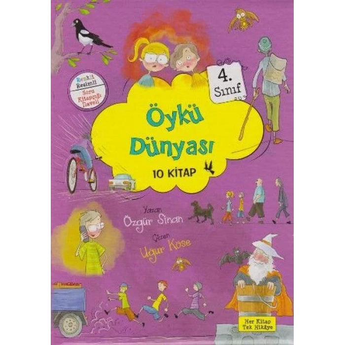 YUVA ÖYKÜ DÜNYASI 4.SINIF KUTULU 10 KİTAP