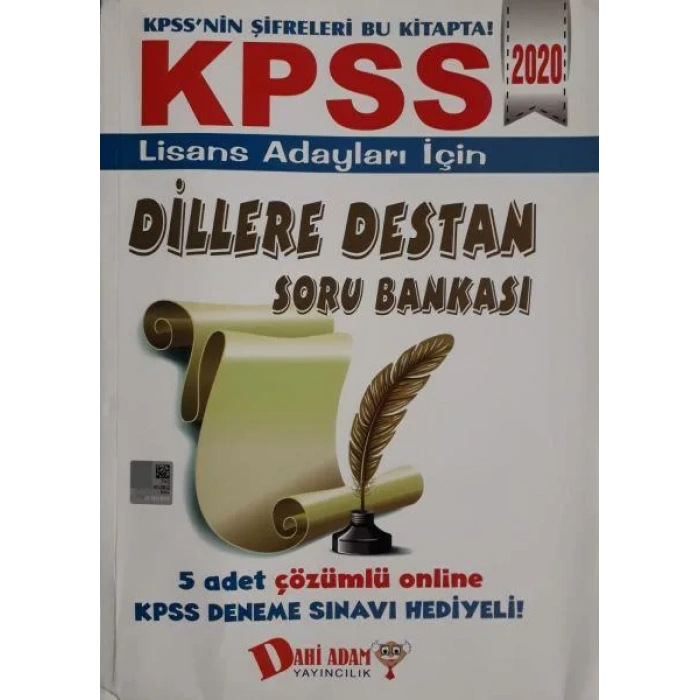 DAHİADAM KPSS LİSANS DİLLERE DESTAN SORU BANKASI