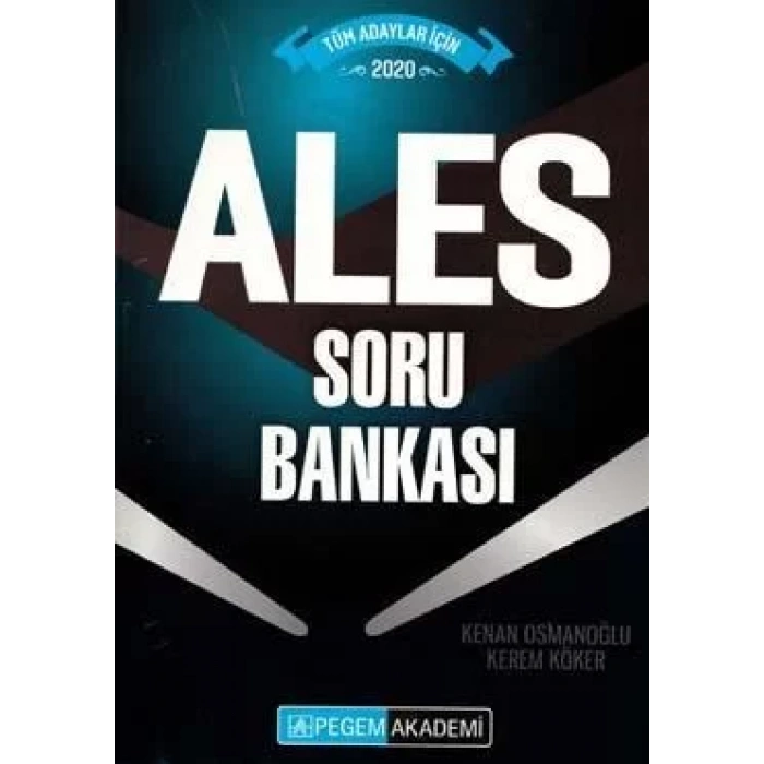 PEGEM ALES SORU BANKASI 2020