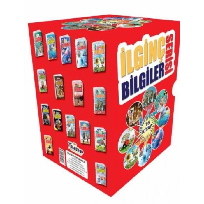 İLGİNÇ BİLGİLER SERİSİ 16 KİTAP - TELESKOP