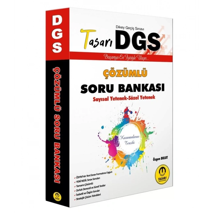 TASARI DGS ÇÖZÜMLÜ SAYISAL SÖZEL SORU BANKASI 2021