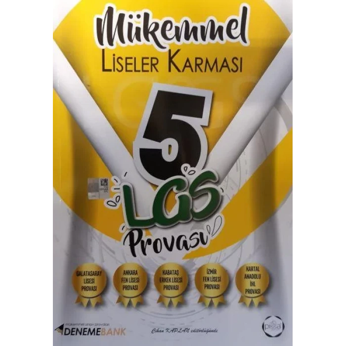 DENEME LGS MÜKEMMEL LİSELER KARMASI 5 DENEME