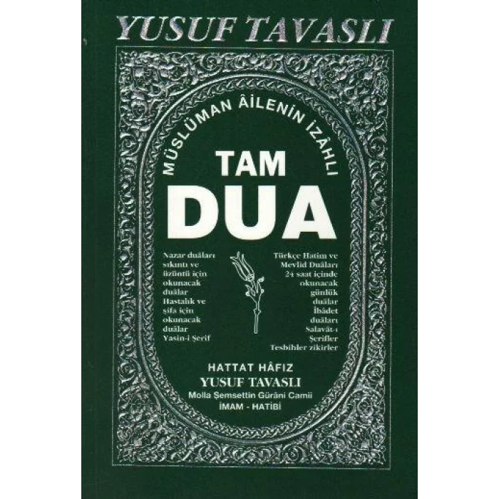 TAVASLI TAM DUA KİTABI KOD:B04