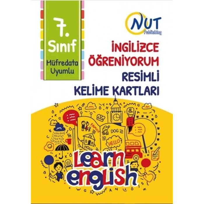 NUT 7.SINIF İNGİLİZCE RESİMLİ KELİME KARTLARI