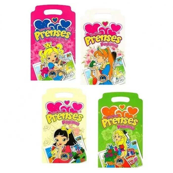 KARATAY İNCE BOYAMA ÇIKARTMALI PRENSES