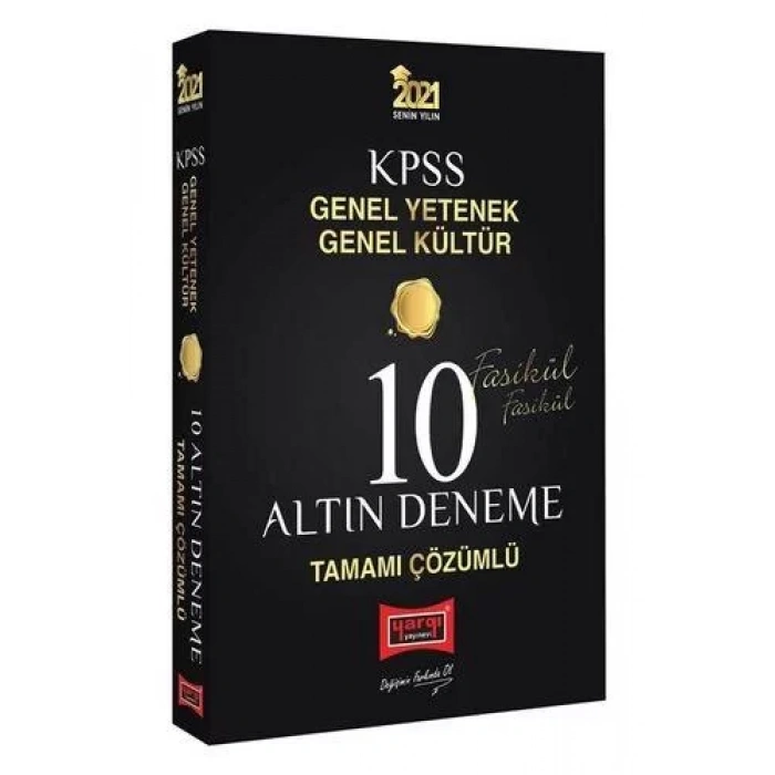 YARGI KPSS 2021 10 ALTIN FASİKÜLLÜ DENEME