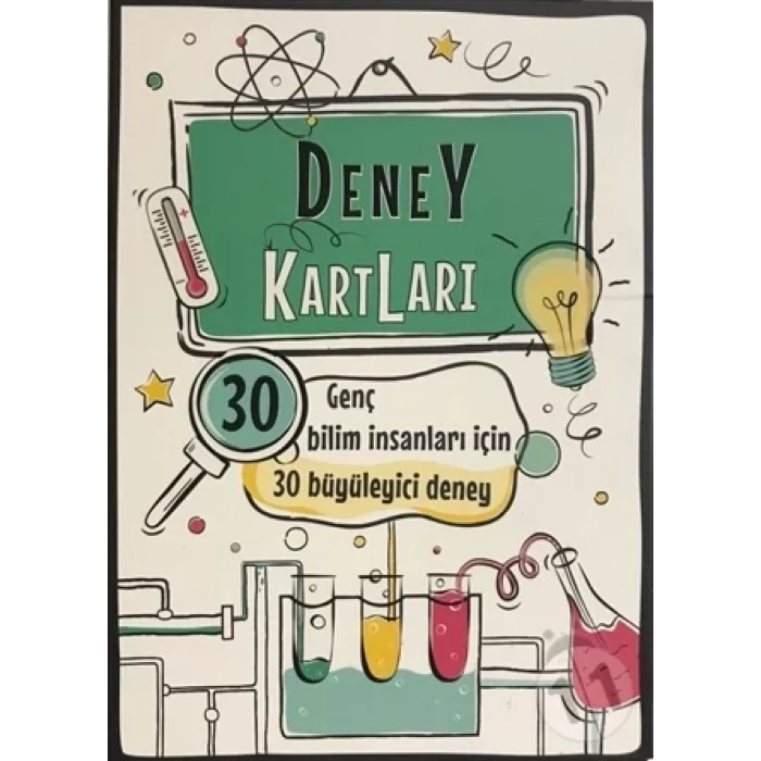 DENEY KARTLARI - GENÇ BİLİM İNSANLARI İÇİN 30 BÜYÜLEYİCİ DENEY