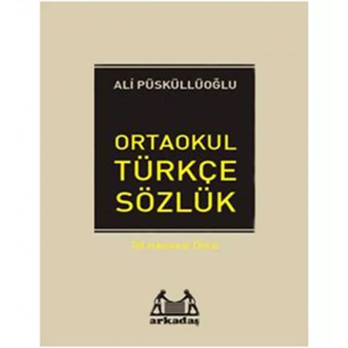 Ortaokul Türkçe Sözlük Ciltli Şömizli