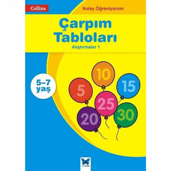 Collins - Çarpım Tabloları Alıştırmalar 1 Yaş 5-7