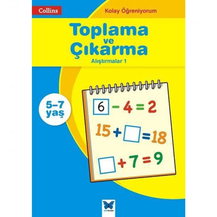 Collins - Toplama ve Çıkarma Alıştırmalar 1 Yaş 5-7