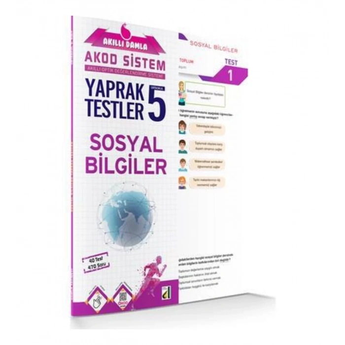 DAMLA 5.SINIF SOSYAL BİLGİLER YAPRAK TESTİ