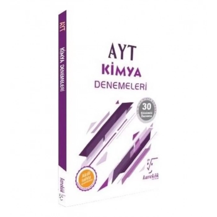 KAREKÖK AYT KİMYA 30 DENEME (ÇÖZÜMLÜ)