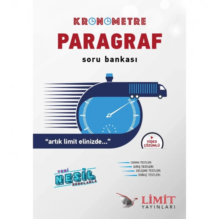 LİMİT KRONOMETRE PARAGRAF SORU BANKASI