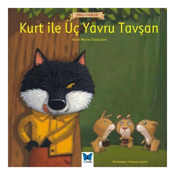 Kurt ile Üç Yavru Tavşan