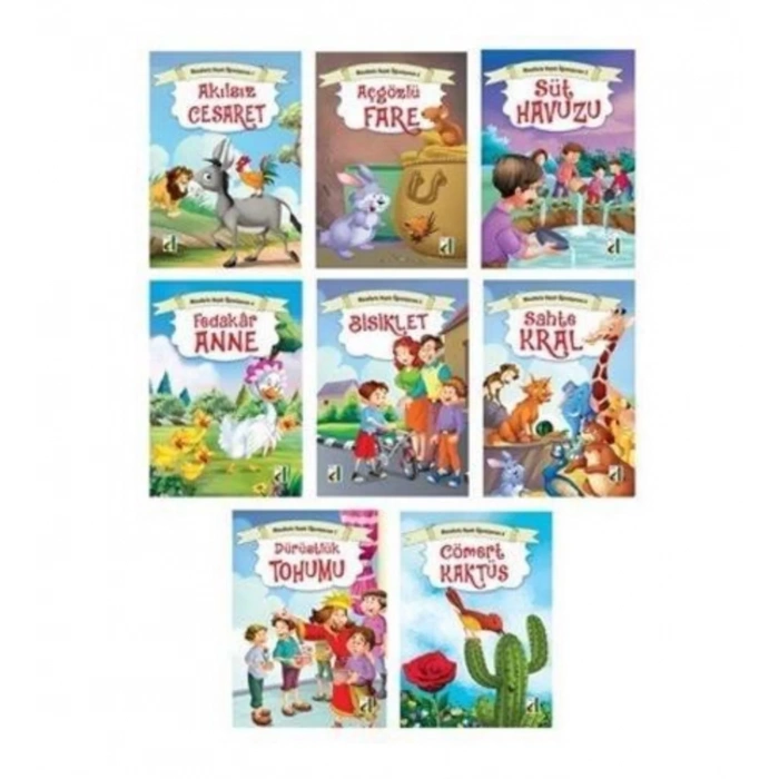 DAMLA MASALLARLA HAYATI ÖĞRENİYORUM 1 (8 KİTAP)