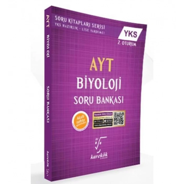 KAREKÖK AYT BİYOLOJİ SORU BANKASI