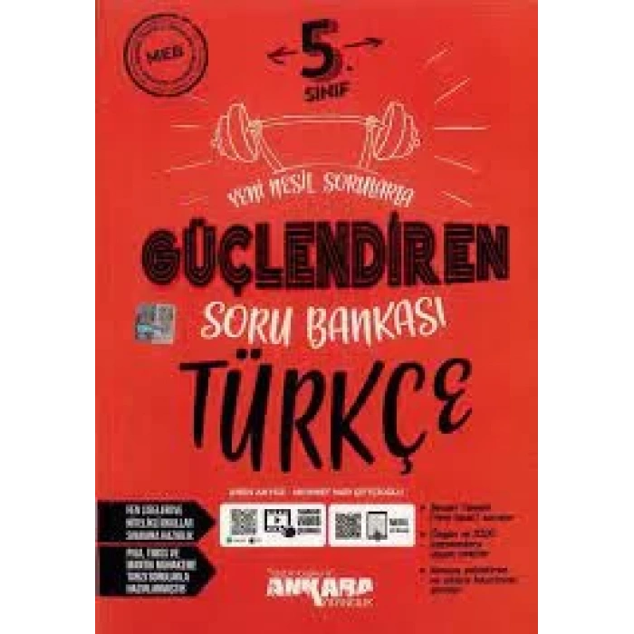ANKARA 5.SINIF TÜRKÇE GÜÇ.SORU BANKASI
