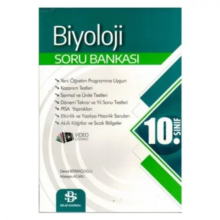 BİLGİ SARMAL 10.SINIF BİYOLOJİ SORU BANKASI